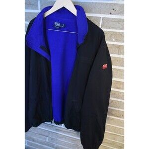 Vintage 90s Polo Sport Ralph Lauren Full Zip Fleece Lined Bomber Jacket Sz XXL